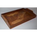 An Edwardian Oak Butlers Tray, 63x43cm