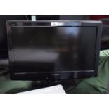 A Panasonic Viera 21" Flat Screen TV, No Remote