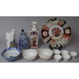 A Collection of Various Oriental Ceramics to Comprise Imari Charger etc