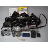 A Collection of 35mm and Other Cameras and Photographic Accessories