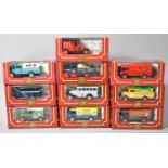 A Collection of Boxed Cameo Diecast Vintage Wagons and Buses