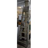 An Aluminium Six Step Step Ladder