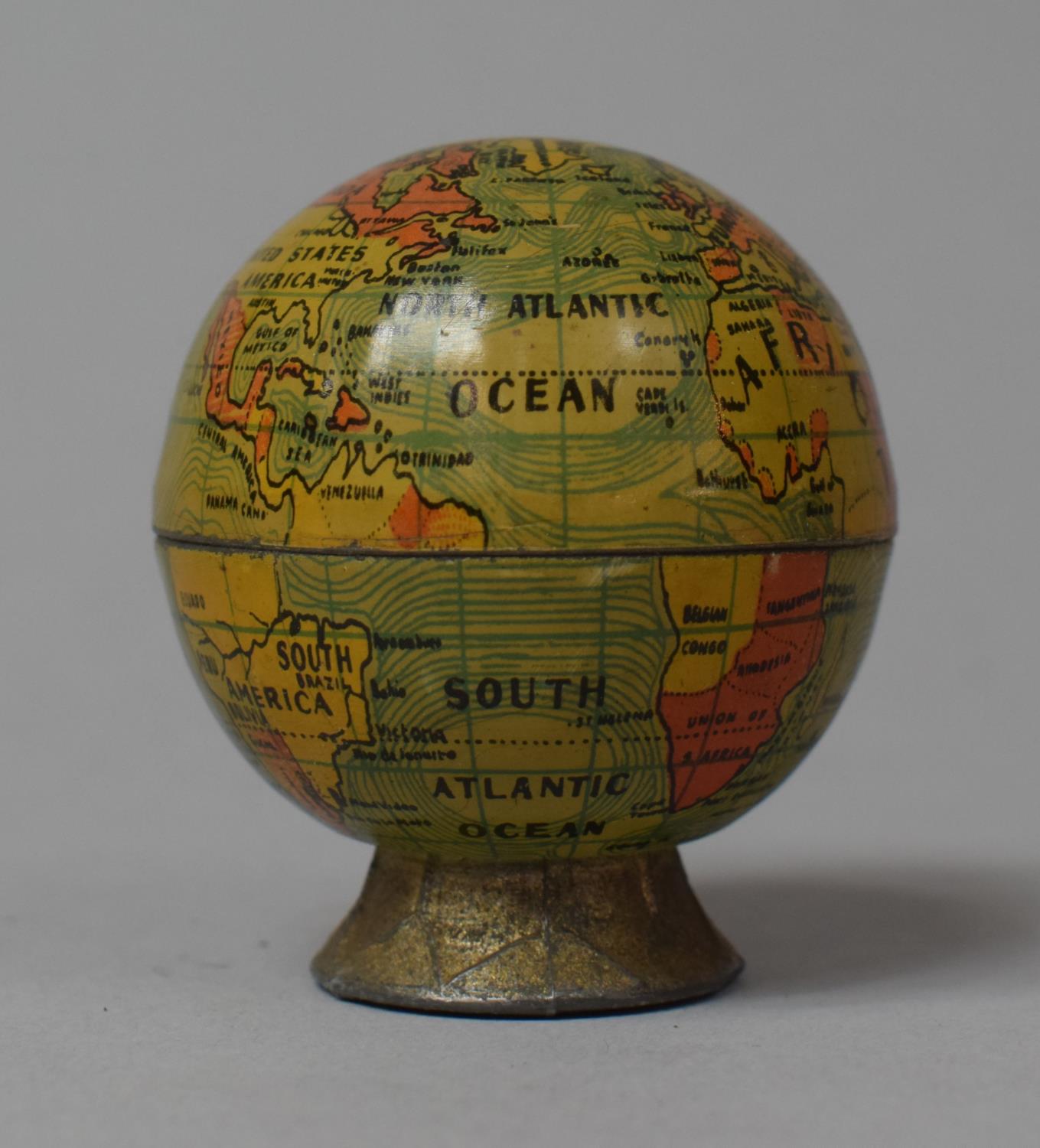 A Small Novelty Pencil Sharpener in the Form of a Globe, 5cm high - Bild 4 aus 5