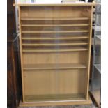 A Modern Multi Shelf Display Cabinet, 92cm wide