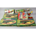 A Collection of Vintage Brio and Other Children's Toys