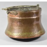 A North African Copper Cooking Pot, 28cm Diameter