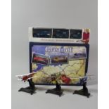 A Oxford 1:72 Scale Tiger Moth Set, Glasmoth Together with a Ledo Royal Air Force Ground Crew