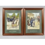 A Pair of Modern Framed Prints, "Dignity and Impudence" and "The Sheltering Palm", Each 20x15cm