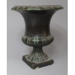 A Ceramic Italian Campana Style Vase, 23.5cm high