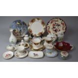 A Collection of Various Ceramics to comprise 8 Pieces of Royal Albert Old Country Roses to