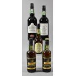 A Collection of Five Bottles of Port to Include Grahams 1994, Delegate 1991, Two Bottles Royal