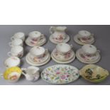 A Collection of Various Ceramics to comprise Beau English Bone China Floral Pattern Tea Set to