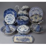 A Collection of Various Transfer Printed Ceramics to include Early 20th Century Wash Jug, Various