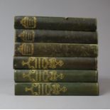 A Collection of Six Mid 19th Century Jennings Landscape Annual Books to Include 1831 and 1832