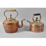 Two Copper Kettles