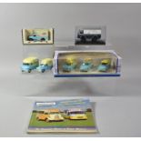 A Collection of Four Individual and One Boxed Set of Walls and Lions Ice Cream Diecast Vehicle,