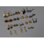 A Collection of Various Pairs of Earrings