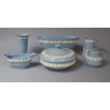 A Collection of 6 Pieces of Wedgwood Etruria Ceramics to include Planter, Vase, Jug, Two Handled