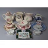 A Collection of Various Transfer Printed Ceramics to Comprise Teapot, Jug, Clover Leaf Ivory Classic