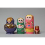 A Collection of Various Russian Dolls, The Tallest, 14cm high