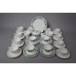 A Collection of Various Wedgwood Teawares to comprise Collection of Clementine Pattern to include
