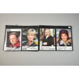 A Collection of Autographed Photographs from TV Series Eastenders and The Bill