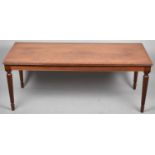 A Mid 20th Century Crossbanded Walnut Rectangular Coffee Table, 112cm wide