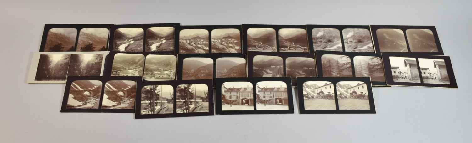 Eight Boxes Containing Stereoscopic Cards Relating to Switzerland, Austria, Germany, Bavaria and - Image 2 of 9