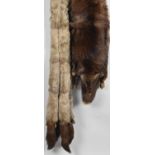 Two Vintage Fox Stoles