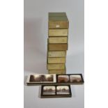 Eight Boxes Containing Stereoscopic Cards Relating to Switzerland, Austria, Germany, Bavaria and