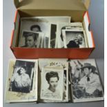 An Important Collection of 1940's Film Star Photographs and Autographs from the Film Studios of