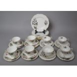 A Collection of Teawares to comprise Part Set of Royal Albert Queens Messenger Pattern including