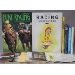 A Collection of Six Books on the Topic of Horse Racing Together with a Collection of Various Race