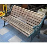 A Vintage Garden Bench (Matches Lot 554)