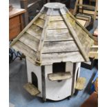 A Vintage Hexagonal Wooden Dove Cote, 95cm high