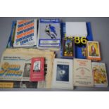 A Collection of Various Shrewsbury Town Football Programmes C.1960/70's Together with Star Cards,