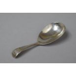 A Silver Tea Caddy Spoon, Hallmarked London 1878