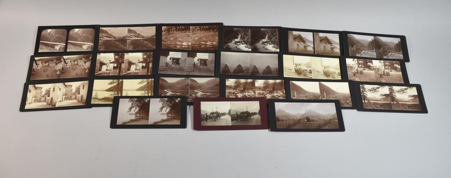 Eight Boxes Containing Stereoscopic Cards Relating to Switzerland, Austria, Germany, Bavaria and - Image 3 of 9