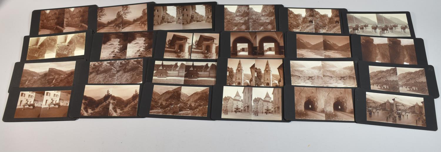Eight Boxes Containing Stereoscopic Cards Relating to Switzerland, Austria, Germany, Bavaria and - Image 4 of 9