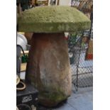 A Sandstone Staddle Stone, 52cm Diameter