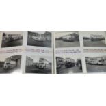 A Collection of Four Photograph Albums Containing Photographs of Buses and Depots c.1970
