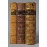 Three 19th Century Leather Bound Books on a Topic of Battles and History to Include 1862 Edition