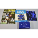 A Collection of Chelsea Football Club Printed Ephemera and Autographs to Include Ray Wilkins,