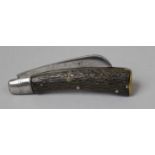 A Taylor Eye Witness of Sheffield Pocket Knife with Bone Handle