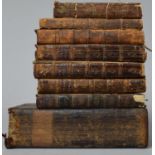 A Collection of Eight 18th/19th Century Pocket Edition Books to Include The Poetical Works of