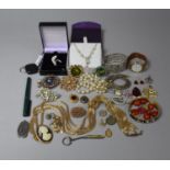 A Collection of Various Costume Jewellery, Wrist Watch etc