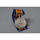 A 1914/18 WWI Medal Awarded to Corp. A Boswell, No.650 Royal Artillery