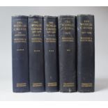 Five First Published Volumes of Winston Churchill's The World Crisis 1915 Published by Thornton