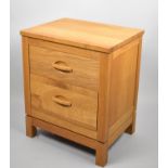 A Modern Two Drawer Chest, 47cm Wide and 57cm high