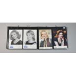 A Collection of Autographed Photographs from TV Series Emmerdale and Brookside